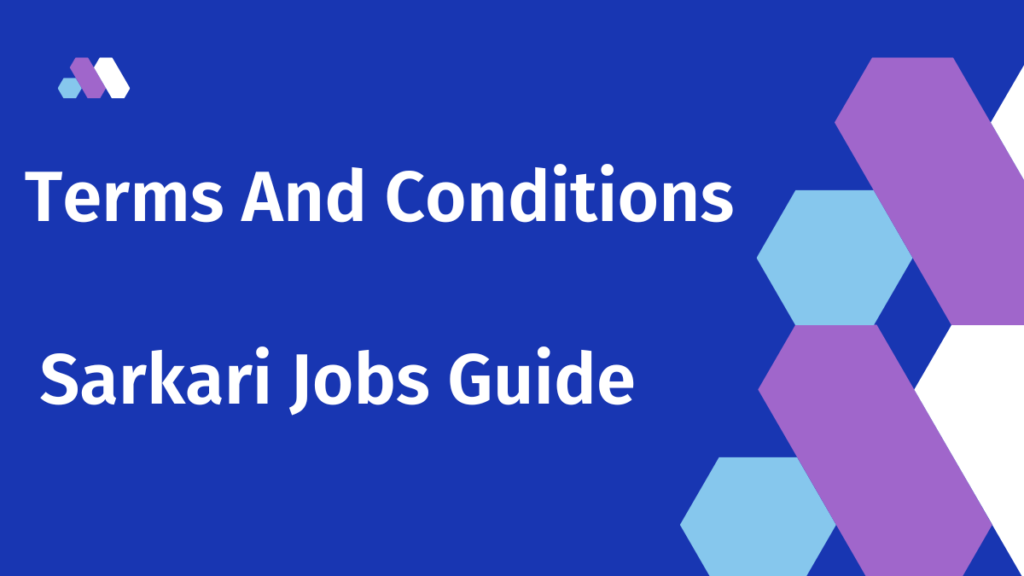 Terms and Conditions