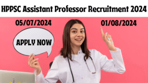 HPPSC Assistant Professor Recruitment 2024