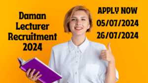 Daman Lecturer Recruitment 2024