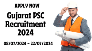 Gujarat PSC Recruitment 2024