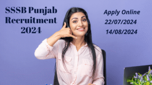 SSSB Punjab Recruitment 2024