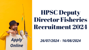 HPSC Deputy Director Fisheries Recruitment 2024