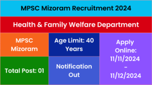 MPSC Mizoram