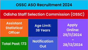 OSSC ASO Recruitment 2024