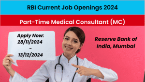 RBI Current Job Openings