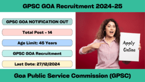 GPSC GOA 2024-25