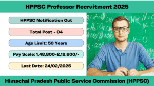 HPPSC Professor Recruitment 2025