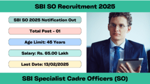 SBI Specialist Officer Exam 2025