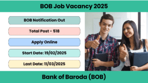 BOB Job Vacancy 2025