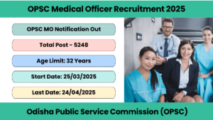 OPSC Medical Officer Recruitment 2025