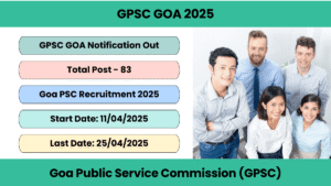 GPSC GOA
