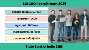 SBI CBO Recruitment 2025