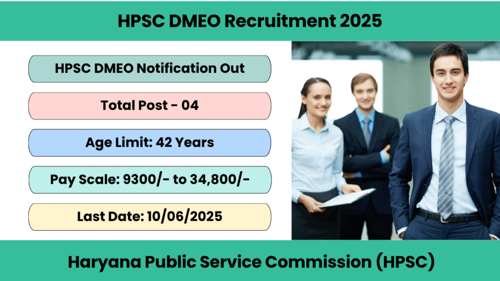 HPSC DMEO Recruitment 2025