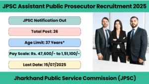 JPSC Assistant Public Prosecutor Recruitment