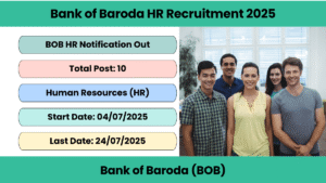 Bank of Baroda HR Recruitment 2025