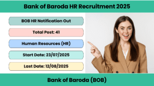 Bank of Baroda HR Recruitment