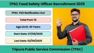 TPSC FSO Recruitment 2025