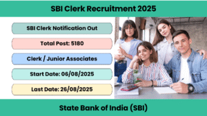 SBI Clerk Recruitment 2025