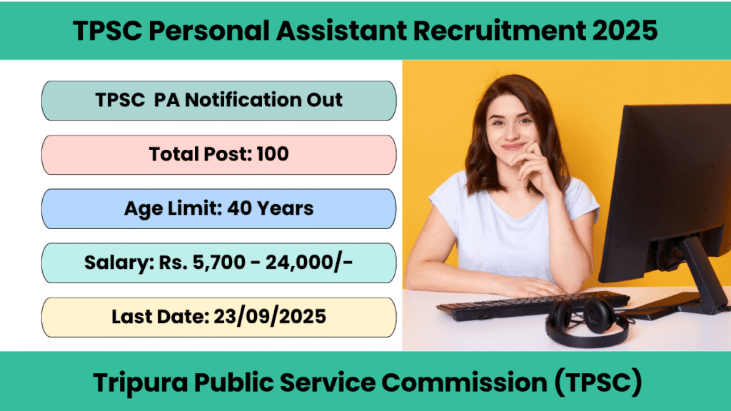 TPSC PA Recruitment 2025