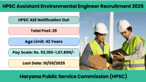 HPSC Assistant Environmental Engineer Recruitment 2025