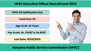 HPSC Executive Officer Recruitment 2025