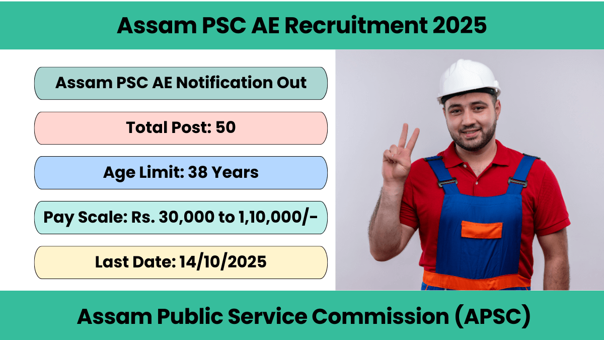 Assam PSC AE Recruitment 2025