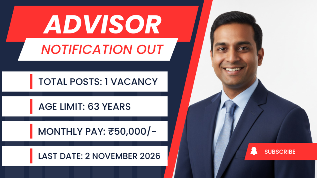 BECIL Advisor Recruitment 2026: Apply Online for Retainership Post