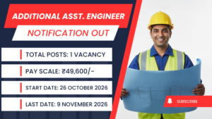 GSSSB Additional AE Recruitment 2026